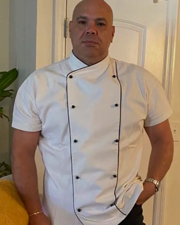 Executive Chef Jose Rafael Rojas in chef whites